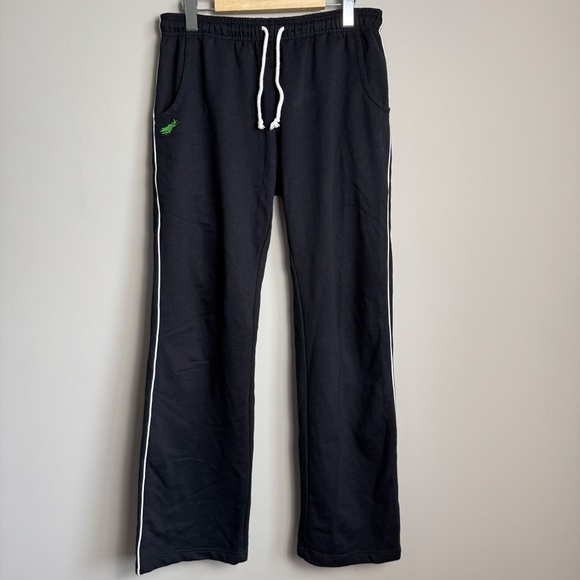 Wicked‎ Wear Elastic Waist Women's Pull On Sweatpants Embroidered Black Medium - Picture 2 of 15